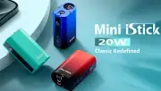 Mini iStickBattery variable voltage 2.6-5V 20W, 5IO universal thread, USB cable