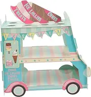 Mikinona Cake Board Stand Ice Cream Van Decor Cupcake Paper Holder Cake Display Rack Wedding Party Supplies