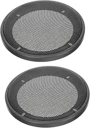 LIFKICH 2pcs Speaker Grille Speakers Sub Subwoofer Grille Simple Guard Subwoofer Car Cover Covers Dash Car Iron Net Black