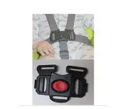 Black 5 Point Harness Buckle Clip Replacement for Graco Duet Swing Rocker 5E