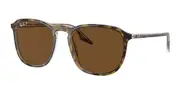 Ray-Ban RB2203 Polarized 139357 Men's Sunglasses Tortoiseshell Size 52