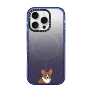 iPhone 16 Pro Impact Case MagSafe Compatible Sitting Corgi