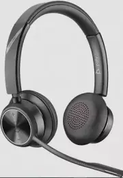 Poly Savi 7320 Stereo Microsoft Teams DECT 1880-1900 MHz Top Spare headset EMEA