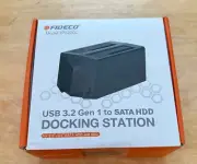 FIDECO USB 3.2 Gen 1 to Hard Drive Docking Station, Hard Drive Dock for 2.5 or 3