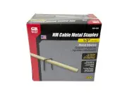 Box of 500 Gardner Bender NM Cable Metal Staples MS-550 1/2" W NEW