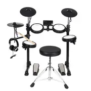 Powerstrike METEOR Beginner Junior Electronic Drum Kit w/ Digital Mesh Pads