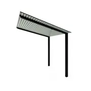 Exterior Life 3.25m Hollywood Black/Woodland Grey Pergola