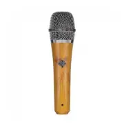 Telefunken M80 Light Wood Grill Chrome Dynamic Microphone