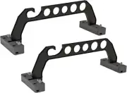 B BUBBLEFIN Garage Door Rack Holder for Light Garden Tools, Kayak Paddle, Fishin