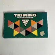 Trimino Dominoes Games Prof Dr Heinz Haber Western Germany Fun Puzzle Vintage