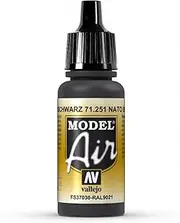 Vallejo Vallejo Model Air NATO Black 17 ml Miniatures