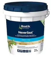 Bostik Neverseal Rapidcure Pre-mixed Grout - Classic Bone 18lb Bucket