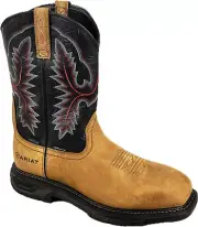 Ariat Men's Workhog Waterproof Composite Toe Safety Western Boot 10024968-10D