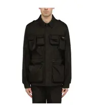 Multi-pocket jacket IT50,IT48,IT46 black