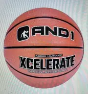 AND1 Xcelerate Rubber Official Basketball Model 5A1BK0173J7G7