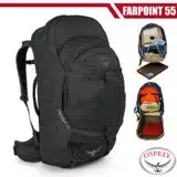 在飛比找遠傳friDay購物優惠-【美國 OSPREY】Farpoint 55L 多功能登機箱