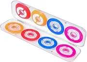 Silicone Fishing Line Bobbin Spools Pack Storage Box for Tackle Accessories Keeping Your Fishing Rigs Organized