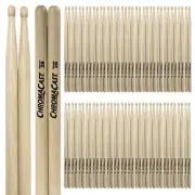 ChromaCast 2B USA Made Hickory Drumsticks 36 Pairs - Real American Hickory Wood