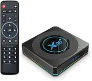 CHROX Android 11.0 TV Box,X96 X4 Smart TV Box 4G RAM 64G ROM S905X4 Quadcore Cortex-A53 CPU/USB 3.0/ Ultra HD 8K /HDR 10+/ Dual Band WiFi 2.4/5.8Ghz /BT 5.0 Set Top Box,4gb+32gb