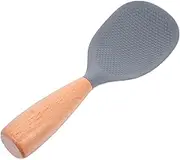 BESTYASH Silicone Heat Resistant Scoop Non-Stick Rice Cooker Spatula Self Standing Spoon Kitchen Utensil for Household Rice Serving Cooking