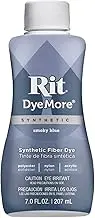 Rit DyeMore Synthetic Liquid Dye, 207 ml, Smoky Blue
