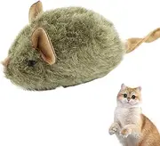 Yaztauho Mice for Cats - Realistic Kitten Chew Toy | Plush Interactive Play Mice Realistic Furry Kitten Squeak for Indoor Cats Pets