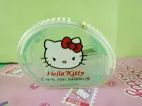 在飛比找樂天市場購物網優惠-【震撼精品百貨】Hello Kitty 凱蒂貓 削筆器-綠色