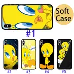 SAMSUNG TWEETY BIRD 可愛口袋外殼矽膠適用於三星 A2 CORE J1 ACE J2 PRIME J4