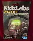 Kidz Labs GLOW SKULL Luminous Human Skull With Glow In The Dark Brain Keyring 4M