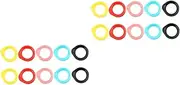 Scissors Silicone Ring Sizer Nail Scissors Silver Rings Gold Thumb Rings for Women Stackable Finger Nail Clipper Nail Clipper Scissors Inserts Knuckle Rings Para Silica