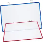 Angoily 2Pcs Wall File Organizer for Office Portable Hanging File Folders Sturdy Storage for Documents Easy Access Wall Mount Folder System