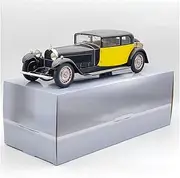 Scale Finished Model Car 1/18 for Bugatti Type 41 Royale 1929 Simulation Alloy Classic Car Diecast Vehicle Model Collectible Souvenir Miniature Replica Car