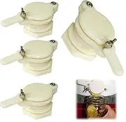Ai-OUMLEEF Honey Gate Valve, 4pcs Honey Extractor Honey Tap, Shake Bee Machine- Beekeeping Equipment Bee Hive Tool Beekeeper Tool
