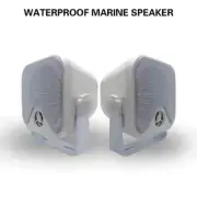 2Pcs 4 Inches Waterproof Marine Speakers 100W Outdoor Boat Speaker For UTV ATV