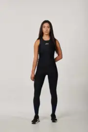 Womens Black Compression Singlet Tank Tops New Sports Gym Run Base New Workout L