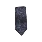 Pronto Uomo Blue Paisley Tie Nwt, Techno-care Necktie Formal