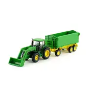 Siku 1:87 Scale John Deere Front Loader Trailer Kids Model Toy Green