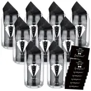 Nuanchu Set of 7 Groomsman Proposal Gifts (Glass, 16 oz)