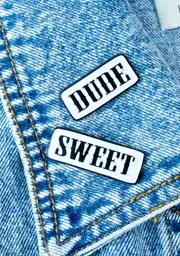[Band of Weirdos] Dude Sweet Enamel Pin Set