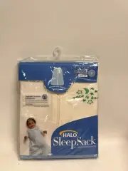 Sleep Sack Swaddle MicroFleece Blanket Small Birth - 6mo Cream Back Is Best