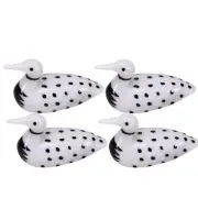 4 Pcs Cutlery Drainer Ceramic Chopstick Rest Compact Holder Practical