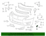 2013-2015 NISSAN OEM ALTIMA NEW SIDE BRACKET 62221-3T 2.5 3.5 BASE S SL SV 14 15
