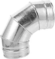 Homoyoyo 90degree Metal Stove Flue Extension Elbow Chimney Pipe for Outdoor Cooking Practical Design Easy to Connect Resistant
