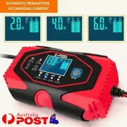 12V 24V Car Battery Charger Lead-acid AGM GEL--Lithium LiFePO4 Battery Repair