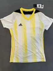 Adidas Women's Tiro 17 Jersey Yellow White Black X-Small BR6833 Climacool