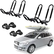2Pairs Heavy Strong Kayak Roof Rack Dual Universal J-Bar Car Top Carriers Holder