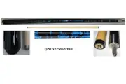 Fantasy Marbled Blue Pool Snooker Billiard Cue