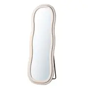 Furb Full Length Floor Mirror Free Standing White