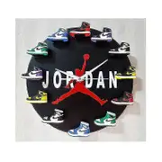 Unbrand Home 30 Cm Aj1-12 Wall Clock, Dial Clock For Home, Living Room, Bedroom, Bro, Caf, Bar, Decoration (jordan)