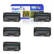 US 5PK Toner Cartridge For HP CF287A 87A LaserJet M527z M506x Pro M501dn M501n